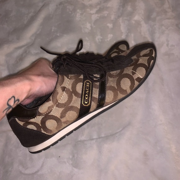 Coach Shoes - Coach Kathleen Signature Sneakers